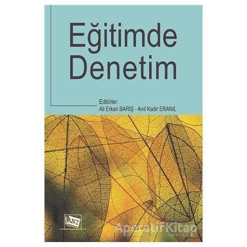 Eğitimde Denetim - Kolektif - Anı Yayıncılık