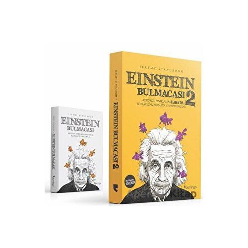 Einstein Bulmacası Seti (2 Kitap Takım) - Jeremy Stangroom - Domingo Yayınevi