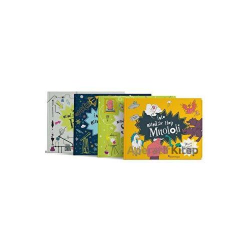 İşte Bunlar Hep Seti - 4 Kitap Takım - Simon Armstrong - Domingo Yayınevi