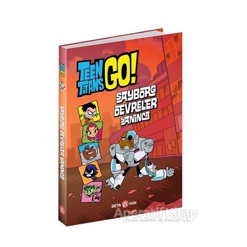 DC Comics: Teen Titans Go! Sayborg Devreler Yanınca - Steve Korte - Beta Kids