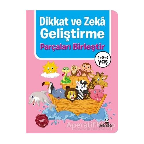 Dikkat Ve Zeka Geliştirme - Parçaları Birleştir - Kolektif - Beyaz Panda Yayınları