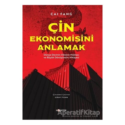 Çin Ekonomisini Anlamak - Cai Fang - Kopernik Kitap