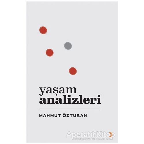Yaşam Analizleri - Mahmut Özturan - Cinius Yayınları