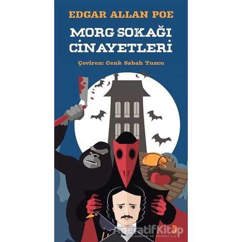 Morg Sokağı Cinayetleri - Edgar Allan Poe - Cinius Yayınları