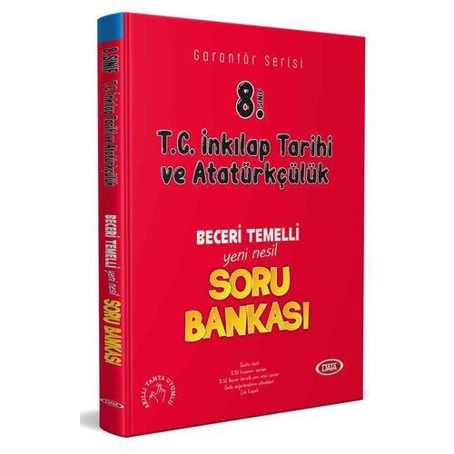 Data 8. Sınıf TC İnkılap Tarihi ve Atatürkçülük Beceri Temelli Soru Bankası (Garantör Serisi)