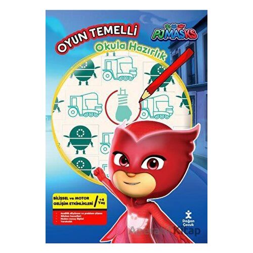Oyun Temelli Okula Hazırlık Pjmasks - Kolektif - Doğan Çocuk