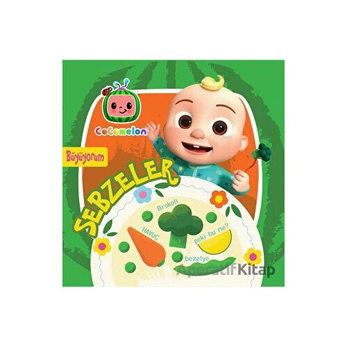 Cocomelon Büyüyüorum Sebzeler - Kolektif - Doğan Çocuk