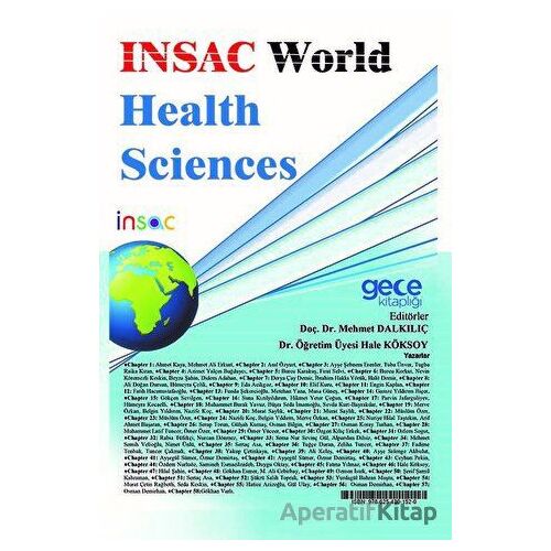 INSAC World Health Sciences - Kolektif - Gece Kitaplığı