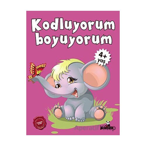 4 Yaş Kodluyorum Boyuyorum - Afife Çoruk - Beyaz Panda Yayınları