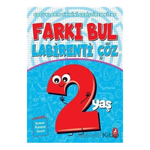 Farkı Bul Labirenti Çöz 2 Yaş - Ercan Portakal - Ren Çocuk