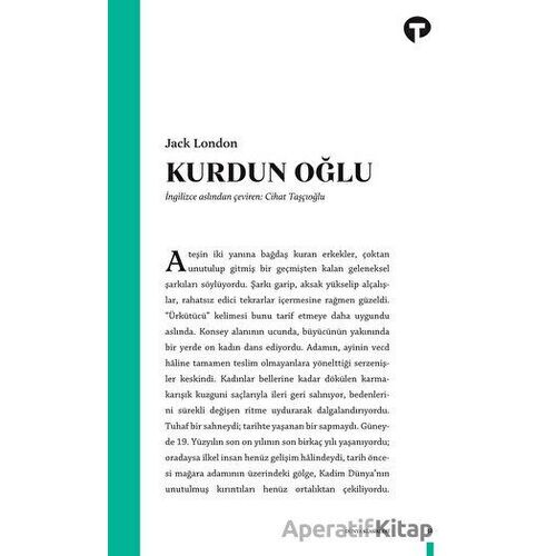 Kurdun Oğlu - Jack London - Turkuvaz Kitap