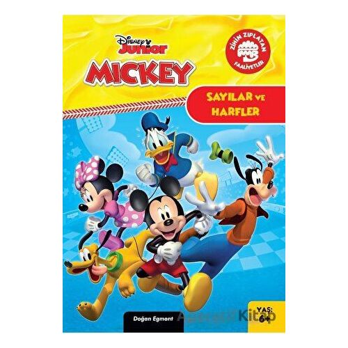 Zihin Zıplatan Faaliyetler Disney Mickey Ve Çılgın Yarışçılar - Kolektif - Doğan Egmont Yayıncılık