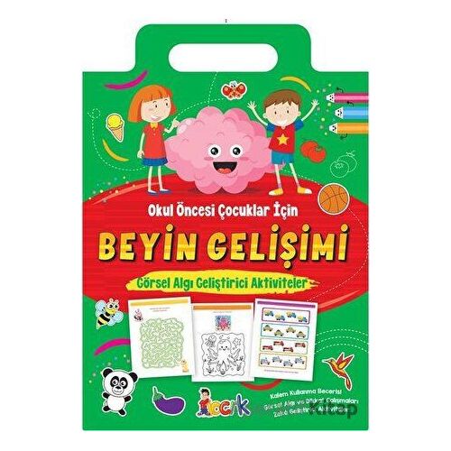 Beyin Gelişimi - Görsel Algı Geliştirici Aktiviteler - Kolektif - Bıcırık Yayınları