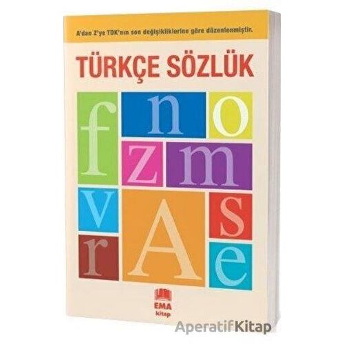 Türkçe Sözlük (Büyük Boy) - Kolektif - Ema Kitap