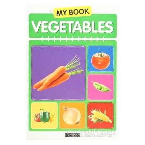 My Book Vegetables - Kolektif - MK Publications
