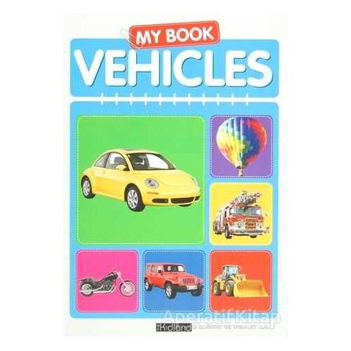 My Book Vehicles - Kolektif - MK Publications