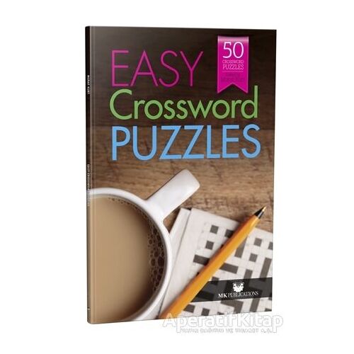 Easy Crossword Puzzles - İngilizce Kare Bulmacalar (Başlangıç Seviye) - Murat Kurt - MK Publications