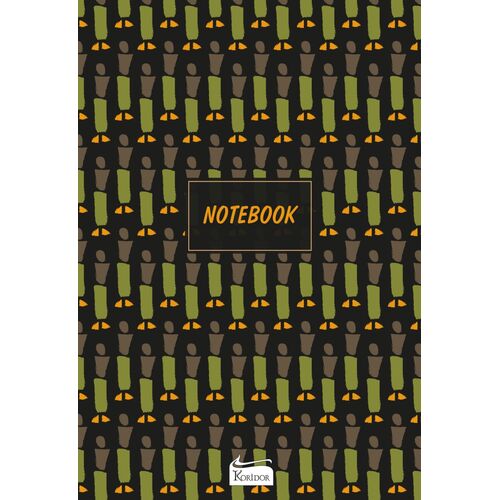 Bez Ciltli Çizgili Defter 5 - Koridor Yayıncılık
