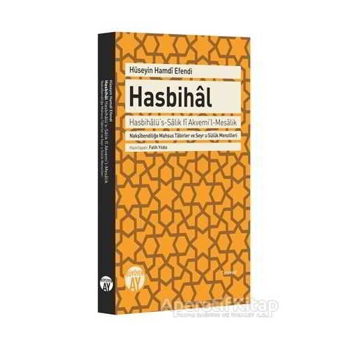 Hasbihal - Hüseyin Hamdi Efendi - Büyüyen Ay Yayınları
