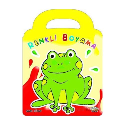 Sarı Kitap - Renkli Boyama - Kolektif - 0-6 Yaş Yayınları