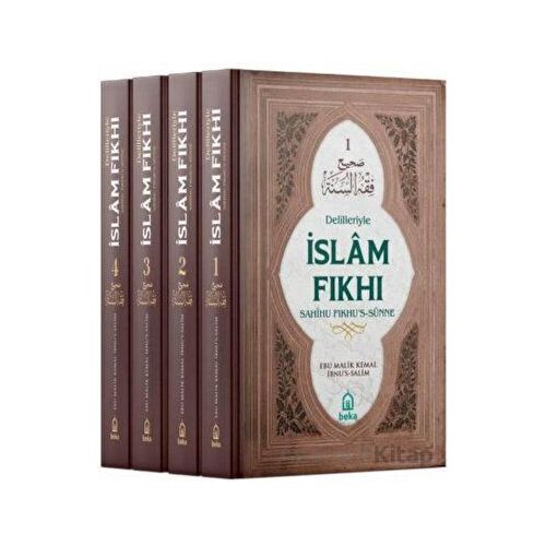 Delilleriyle İslam Fıkhı (4 Cilt) - Ebu Malik Kemal İbnus-Salim - Beka Yayınları