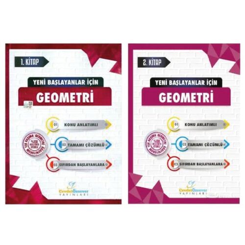 Yeni Başlayanlar İçin Geometri 1 ve 2.Kitap 2li Set Cevdet Özsever
