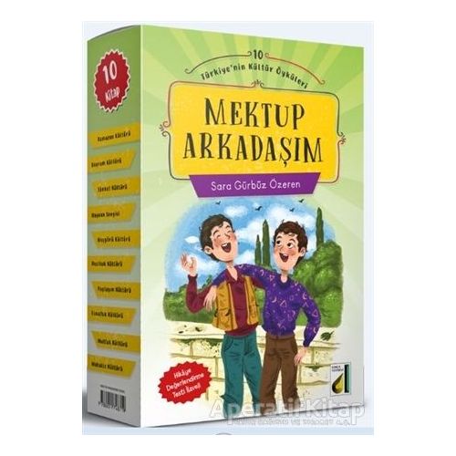 Mektup Arkadaşım (10 Kitap Takım) - Sara Gürbüz Özeren - Damla Yayınevi