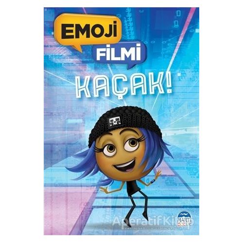 Emoji Filmi - Kaçak - Cordelia Evans - Martı Çocuk Yayınları