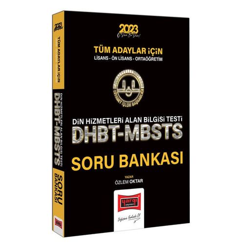 Yargı 2023 Diyanet İşleri Başkanlığı Din Hizmetleri Alan Bilgisi Testi DHBT-MBSTS Soru