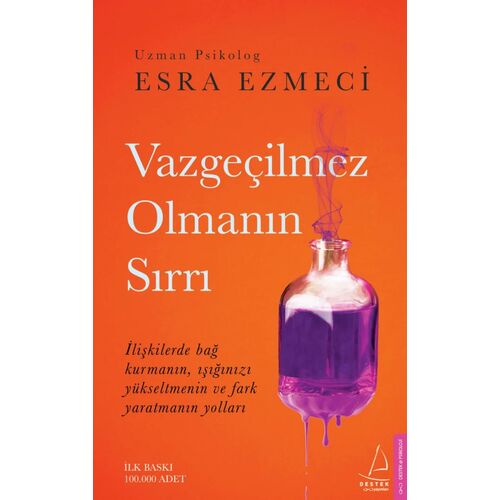 Vazgeçilmez Olmanın Sırrı - Esra Ezmeci - Destek Yayınları