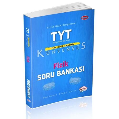 Editör TYT Konsensüs Fizik Soru Bankası