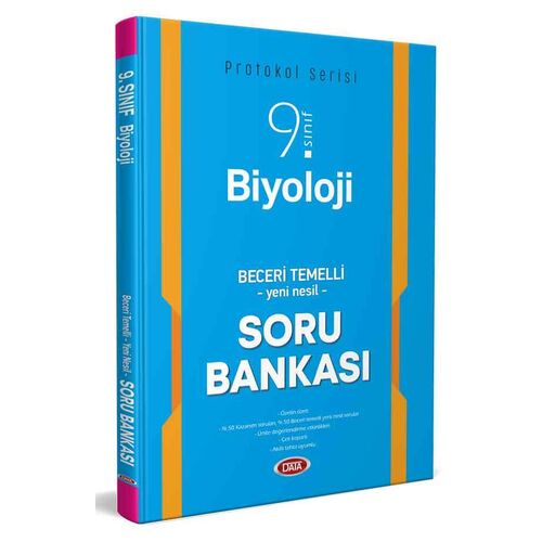 Data 9. Sınıf Biyoloji Beceri Temelli Soru Bankası (Protokol Serisi)