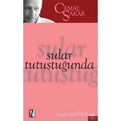 Sular Tutuştuğunda - Cemal Şakar - İz Yayıncılık