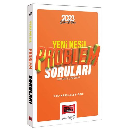 Yargı 2023 YKS-KPSS-ALES-DGS Yeni Nesil Tamamı Çözümlü Problem Soruları +5 Deneme