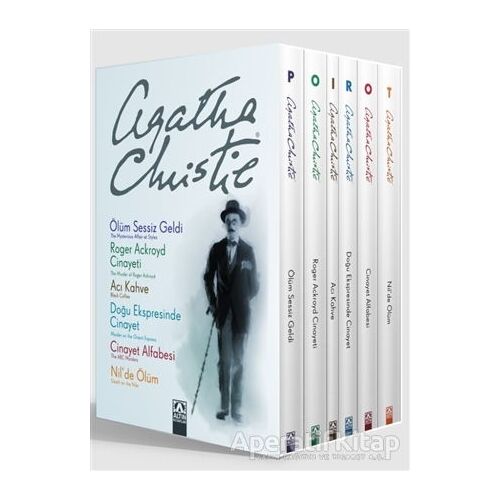 Poirot Seçkisi Set (6 Kitap) - Agatha Christie - Altın Kitaplar