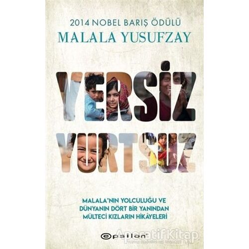 Yersiz Yurtsuz - Malala Yusufzay - Epsilon Yayınevi