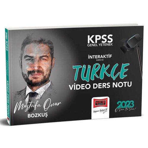 Yargı 2023 KPSS Genel Yetenek İnteraktif Serisi Türkçe Video Ders Notları
