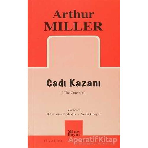 Cadı Kazanı - Arthur Miller - Mitos Boyut Yayınları