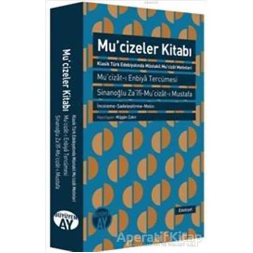 Mucizeler Kitabı : Mucizat-ı Enbiya Tercümesi - Kolektif - Büyüyen Ay Yayınları