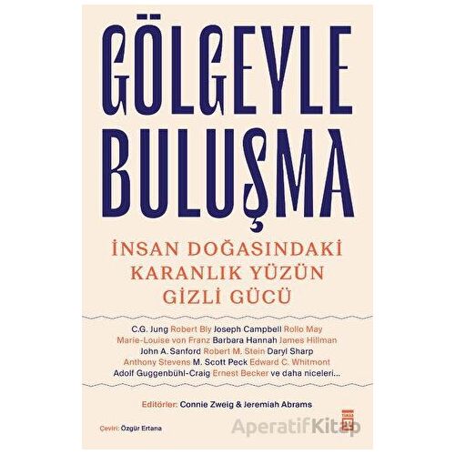 Gölgeyle Buluşma ve İnsan Doğasındaki Karanlık Yüzün Gizli Gücü - Connie Zweig - Timaş Yayınları