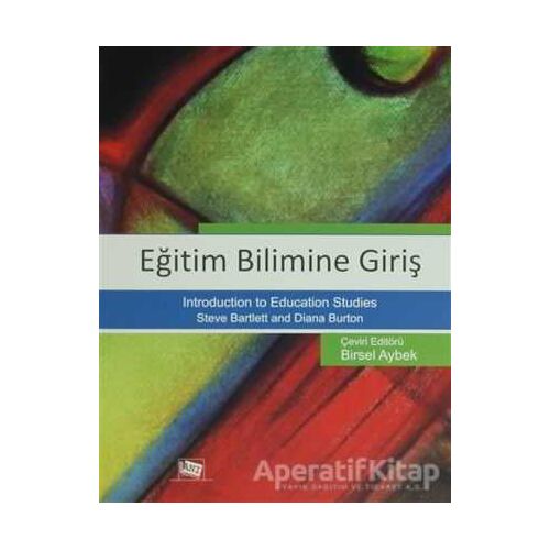 Eğitim Bilimine Giriş - Steve Bartlett - Anı Yayıncılık