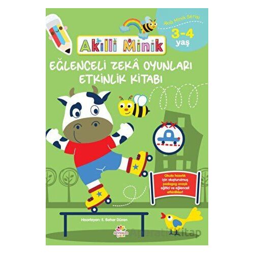 Akıllı Minik Eğlenceli Zeka Oyunları Etkinlik Kitabı 3-4 Yaş - E. Bahar Düzen - Mevsimler Kitap