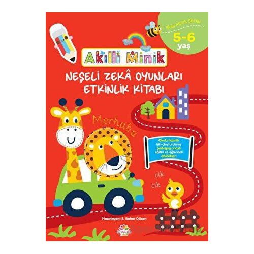 Akıllı Minik Neşeli Zeka Oyunları Etkinlik Kitabı 5-6 Yaş - E. Bahar Düzen - Mevsimler Kitap