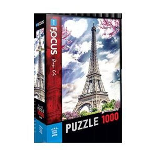 Eiffel Tower Eyfel Kulesi 1000 Parça Puzzle Blue Focus Games