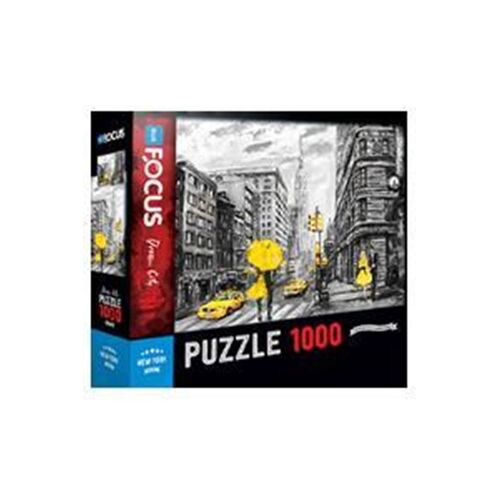 New York 1000 Parça Puzzle Blue Focus Games