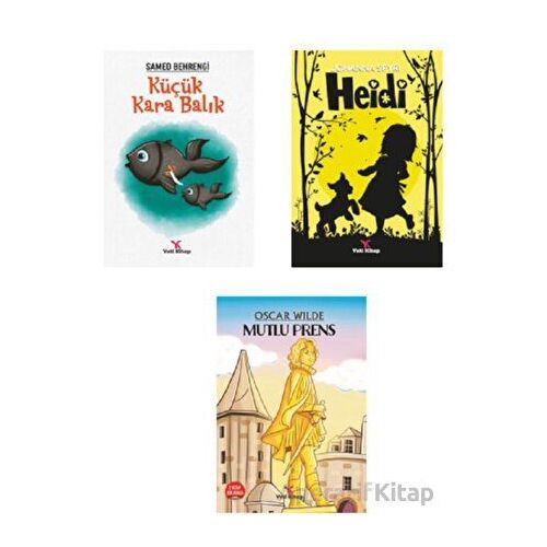 1. Sınıf Çocuk Edebiyatı Seti (3 Kitap) - Oscar Wilde - Yeti Kitap