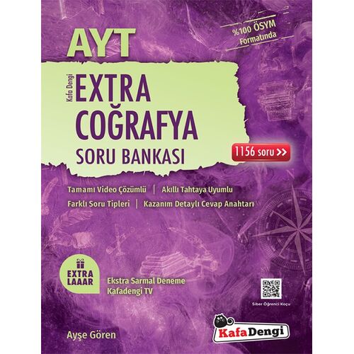 Kafadengi AYT Coğrafya Extra Soru Bankası