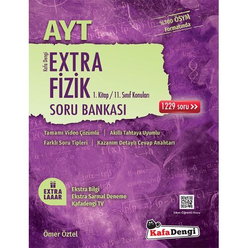 Kafadengi AYT Fizik Extra 1. Kitap Soru Bankası