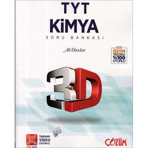 Çözüm TYT 3D Kimya Video Çözümlü Soru Bankası