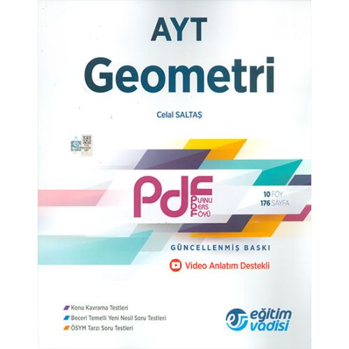 AYT Geometri Planlı Ders Föyü Eğitim Vadisi Yayınları